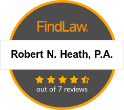 Robert N. Heath, P.A. Attorney Rating Badge. 4.5 out of 7 reviews